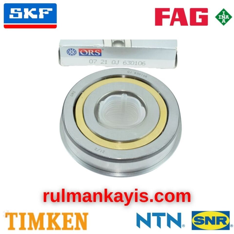 QJ 630106 (ÇİFT İÇ BİLEZİKLİ MURAT 131 PİRİZDİREK RULMANI) (SKF 615722) - SKF ORS QJ 630106 (ÇİFT İÇ BİLEZİKLİ MURAT 131 PİRİZDİREK RULMANI) (SKF 615722) Otomotiv rulmanları 0x0x0 mm