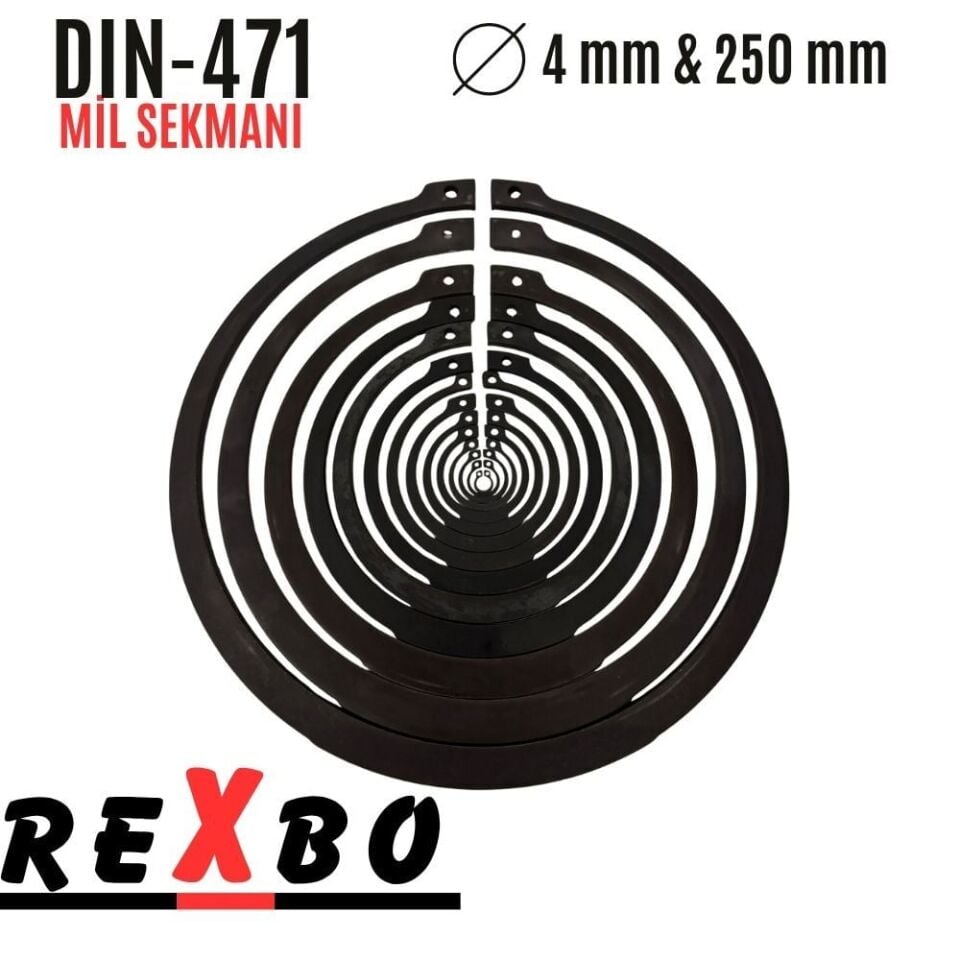 471/30X2,5 DIŞ SEKMAN REXBO MIL SEKMANI - Rexbo 2,5mm kalınlık