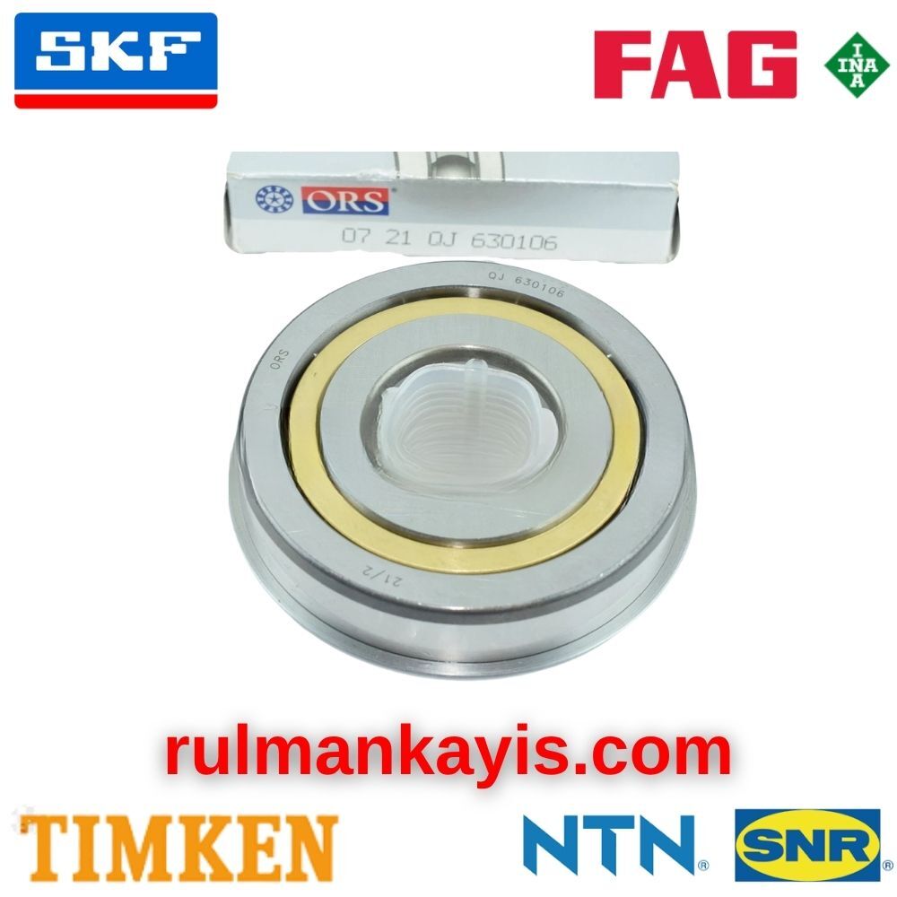 ORS QJ 630106 (ÇİFT İÇ BİLEZİKLİ MURAT 131 PİRİZDİREK RULMANI) (SKF 615722) Otomotiv rulmanları 0x0x0 mm
