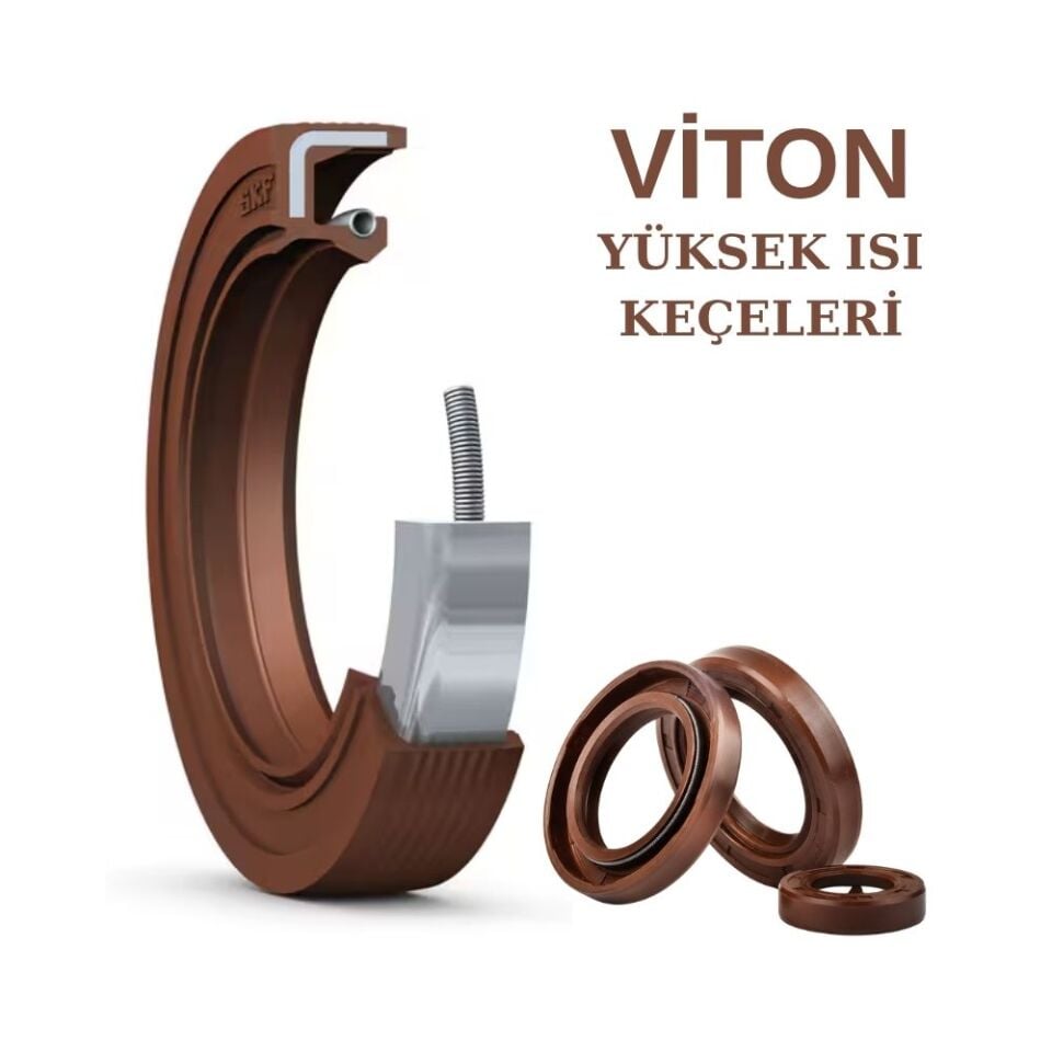ATAX 01502-V 28X45X10 TC FPM ATAX VITON YAĞ KEÇESI Viton yağ keçeleri 28x45x10 mm