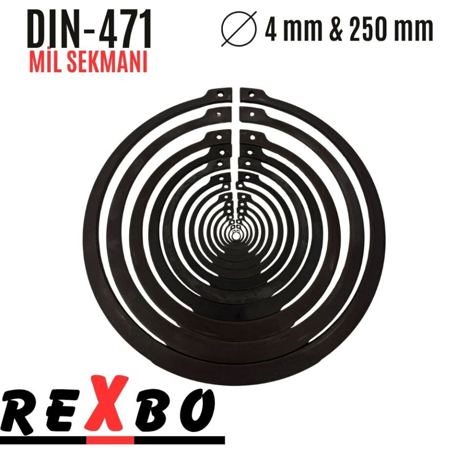 REXBO 471/20X1,75 DIŞ SEKMAN REXBO MIL SEKMANI 1,75mm kalınlık