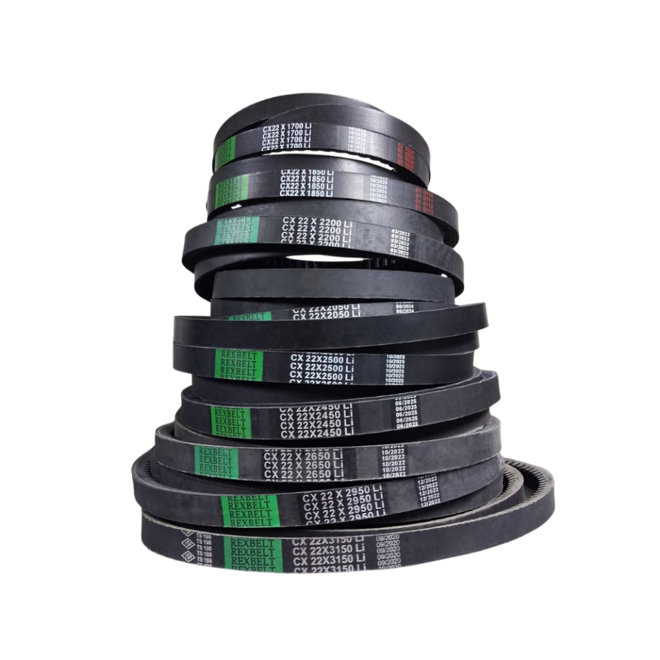 REXBELT 22X1150 TIRTIRLI V KAYIŞ 22mm tırtırlı v kayışlar