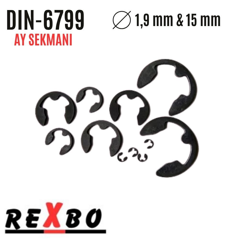 REXBO DIN 6799 2,3MM AY SEKMANI Ay sekmanları