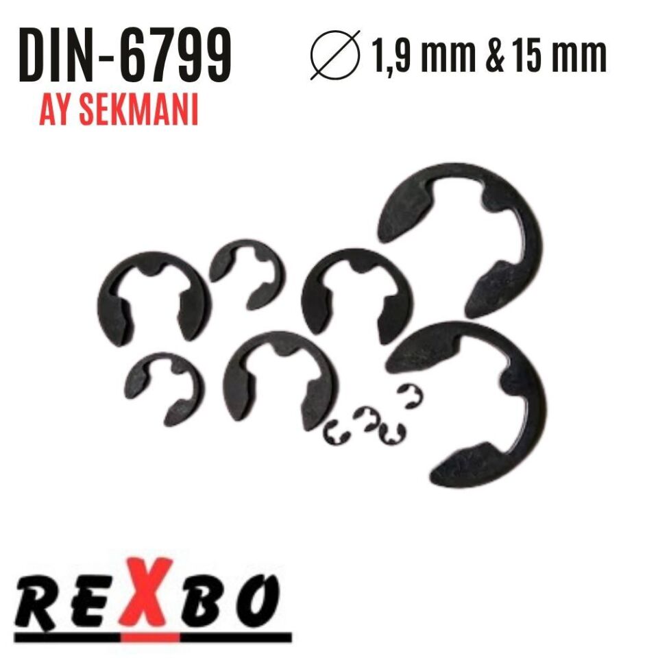 DIN 6799 12MM AY SEKMANI - Rexbo Ay sekmanları